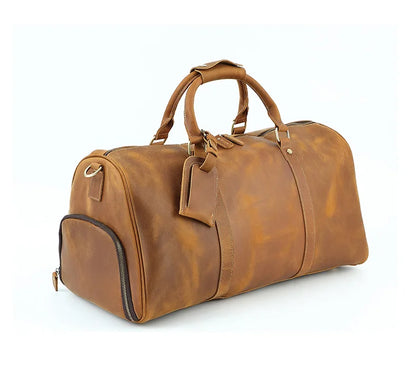 Leonardo travel bag - High quality cow leather