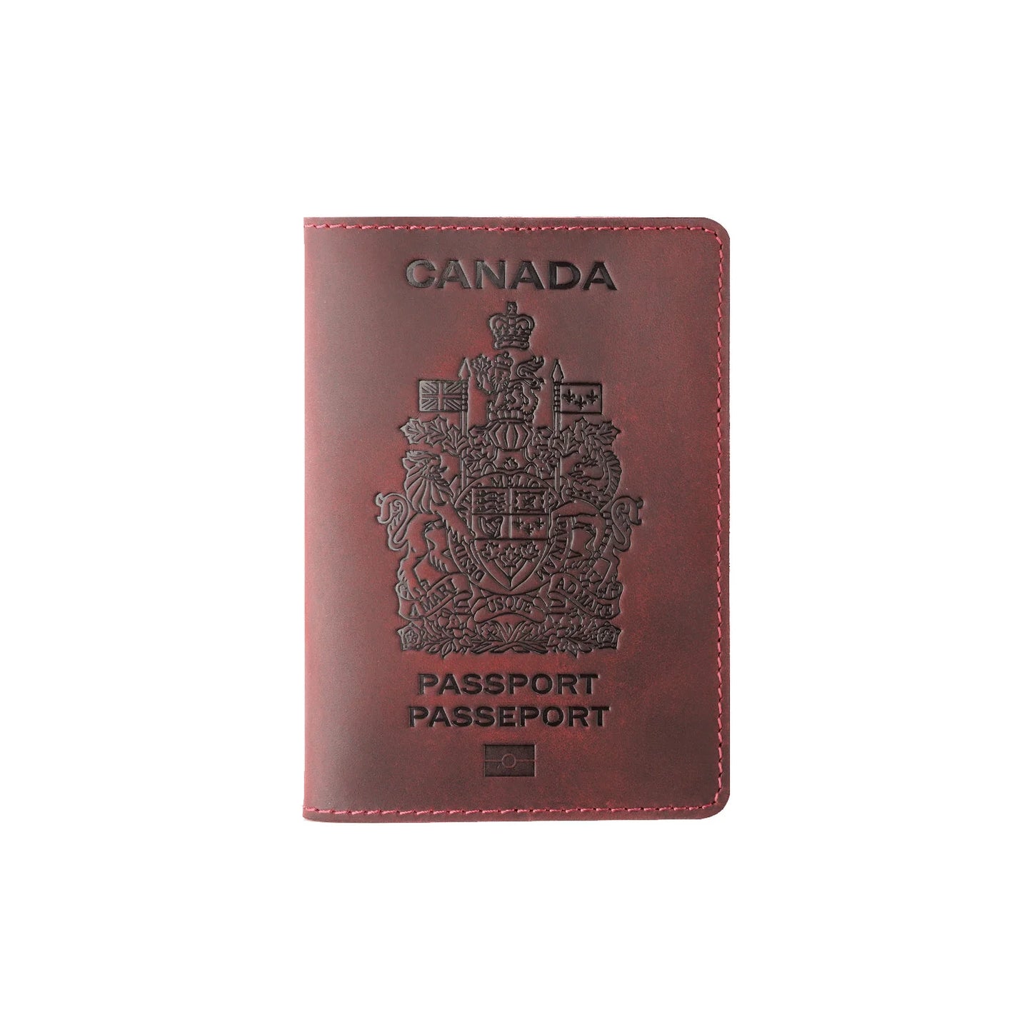 Genuine Leather Canada Passport