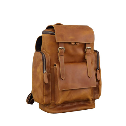 Leonardo backpack - Genuine cow leather Code 002