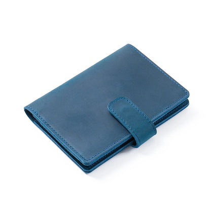 Classic cowhide wallet, card compartment, cash compartment, passport compartment