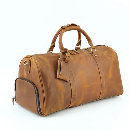 Leonardo travel bag - High quality cow leather