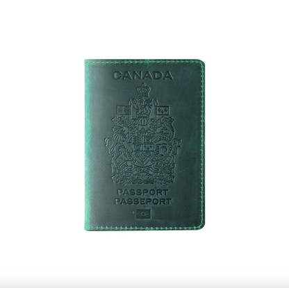 Genuine Leather Canada Passport